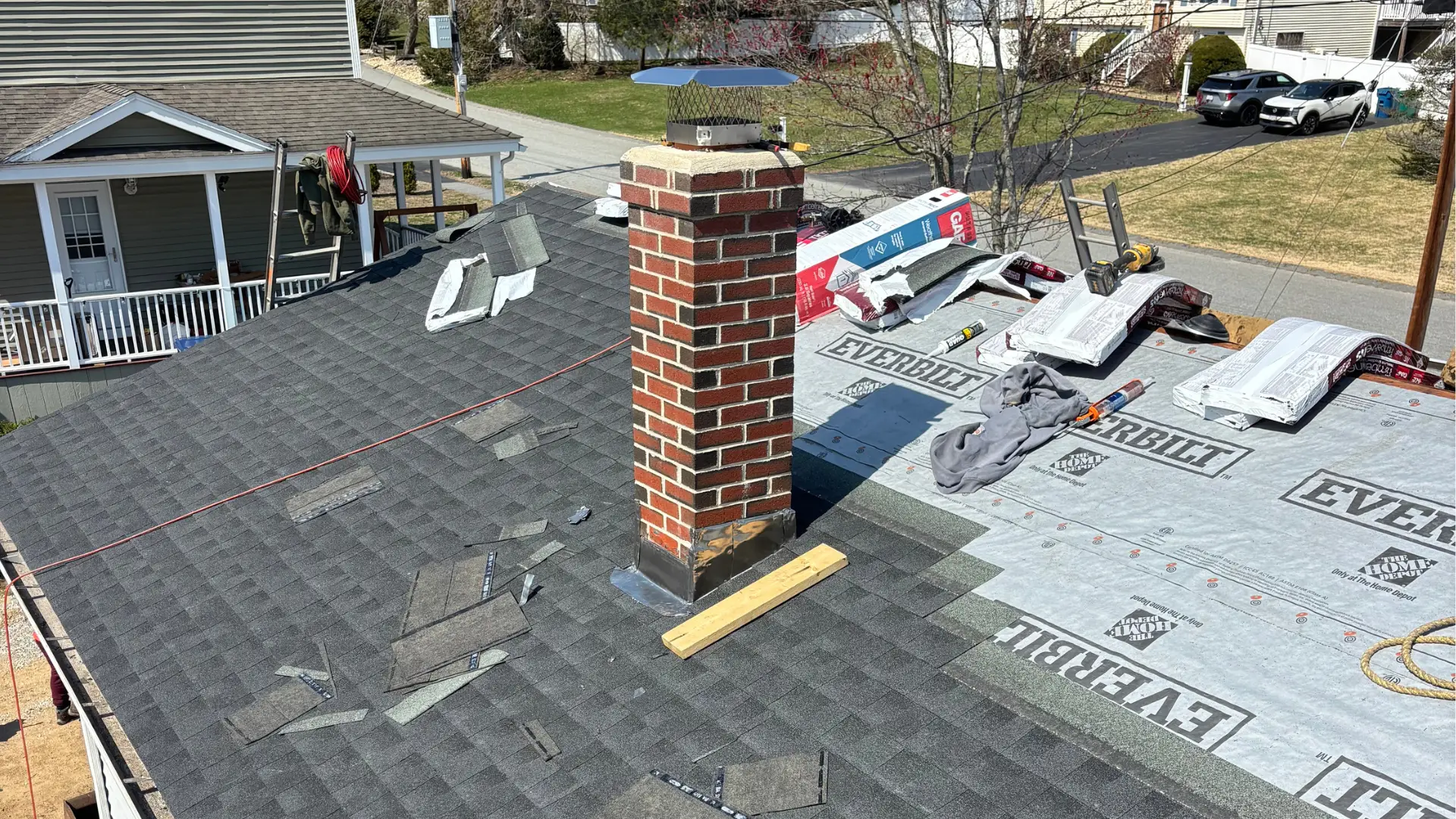 Roofing services completed by Experts with many years of experience